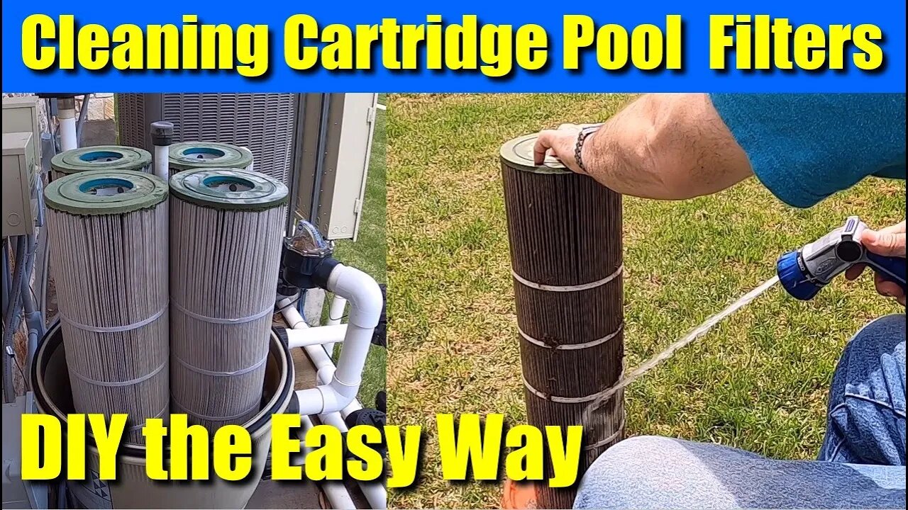 đź’¦Pool Help 4 â—Ź Cleaning Cartridge Filters the Easy Way and Reinstall for Pentair CC 420 âś…