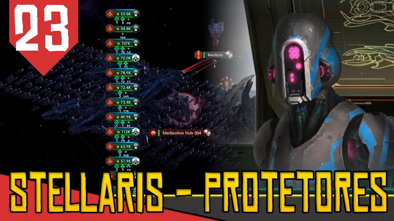 No CORAÇÃO da Contingência! - Stellaris Protetores #23 [Série Gameplay PT-BR]