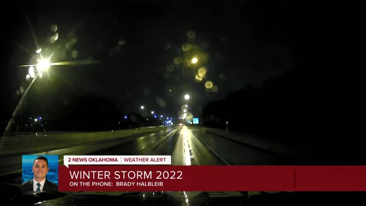 Brady Halbleib: Tracking road conditions in the Tulsa metro area