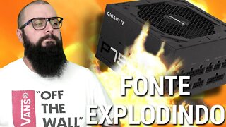 Fontes Explosivas - Cuidado pois Pode Danificar seu PC!