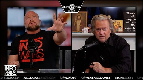 CENSORED VIDEO: Alex Jones & Steve Bannon Host Infowars' Final Broadcast