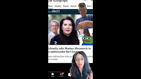 Marina Abramovic asked to be Ukrainian Ambassador !