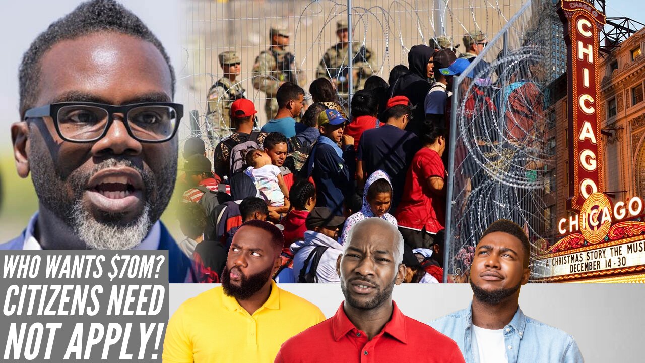 Brandon Johnson Wants ANOTHER $70M FOR MIGRANTS After Bring Chicago Home Failed!