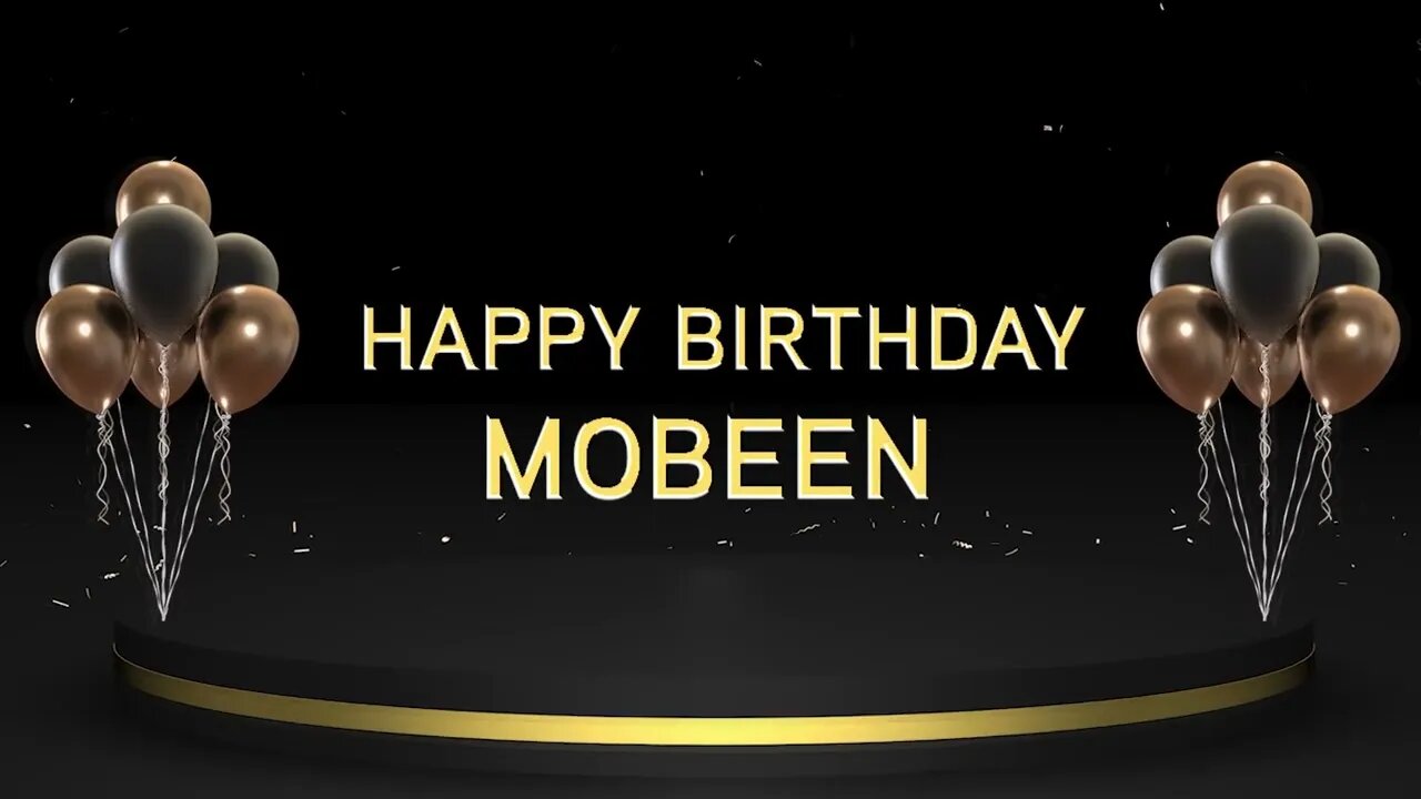 Wish you a very Happy Birthday Mobeen