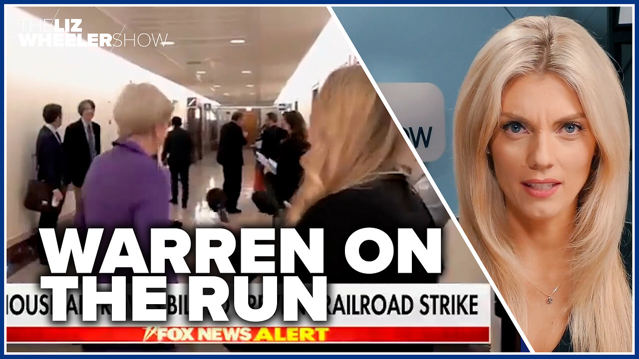 LOL: Elizabeth Warren tries to flee reporter