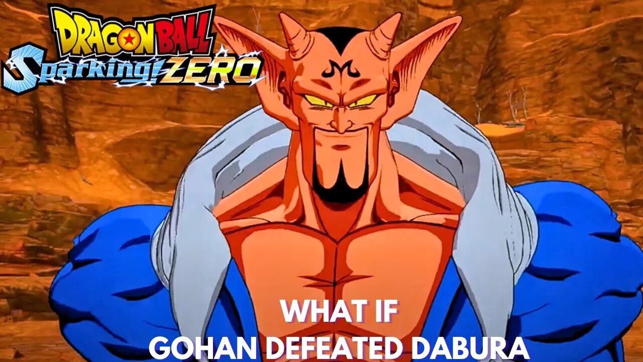 What If Gohan Defeated Dabura - Dragon Ball Sparking Zero!