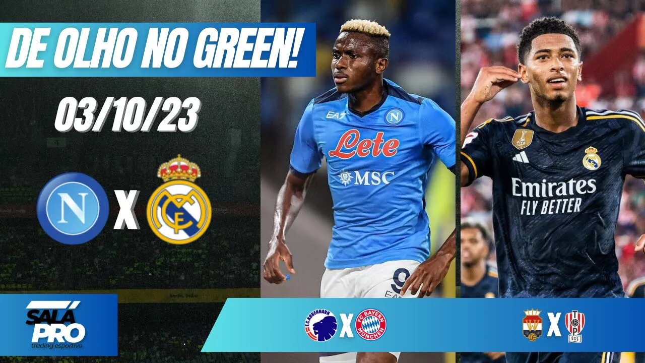 🟢APOSTAS DE FUTEBOL PARA O DIA 03 10 Tips De Olho No Green ⚽