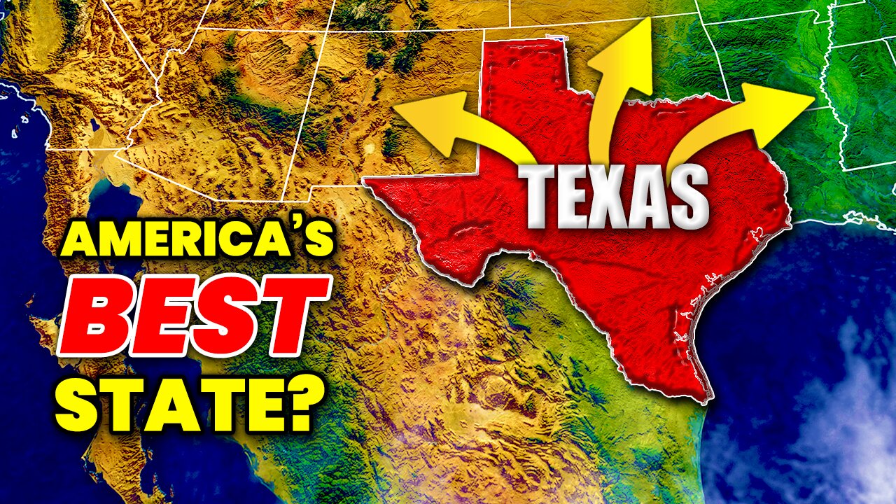 Why Texas is Becoming America's Most Powerful State!!!