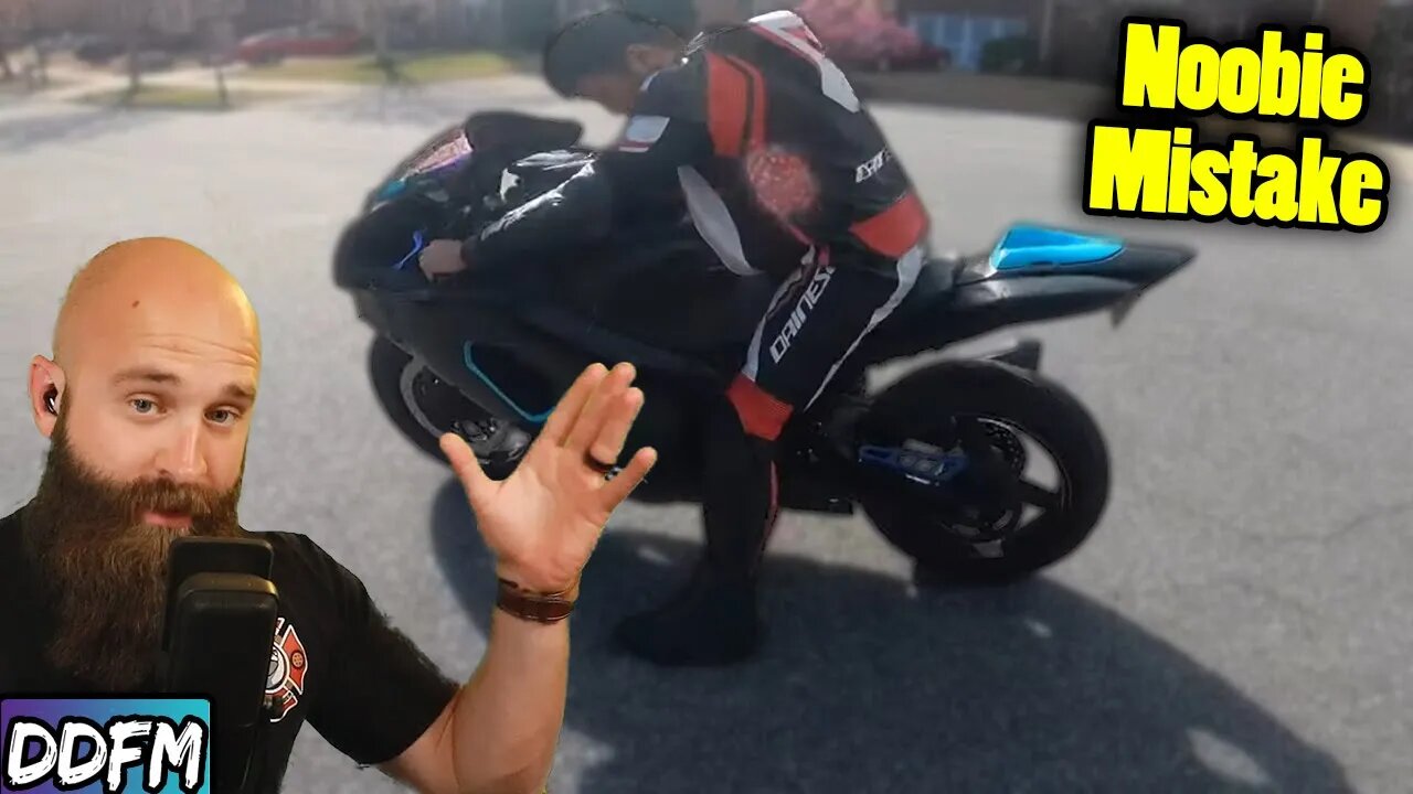 Why Did He Drop His GSXR 1000?