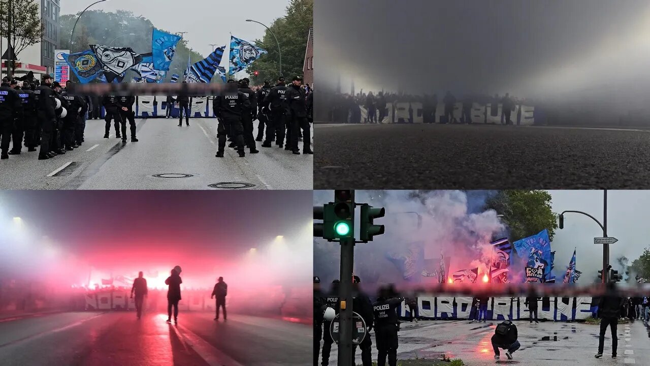 ⚽[Fußball] HSV Fanmarsch zum Volksparkstadion