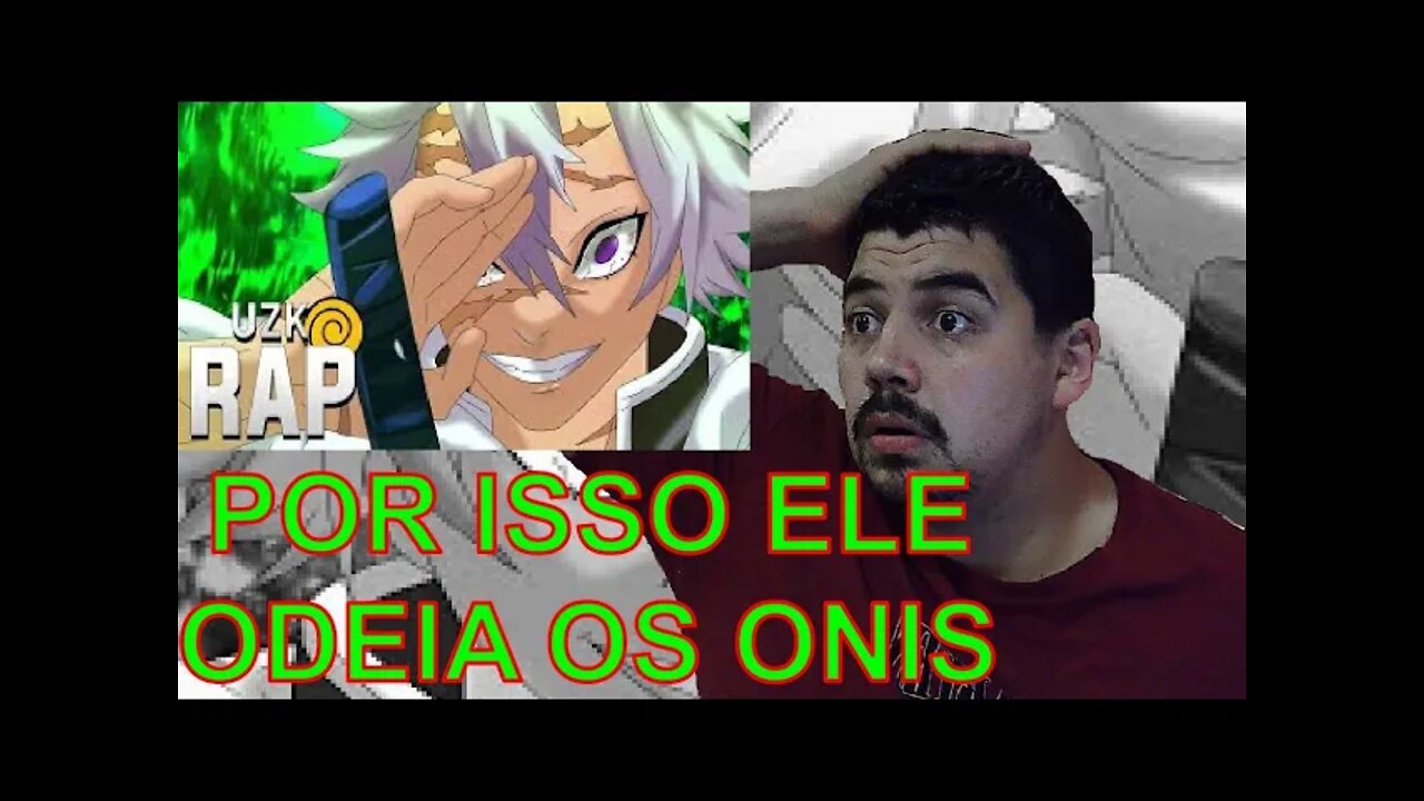 REACT Rap do Sanemi Shinazugawa Demon Slayer HASHIRA DO VENTO Legião UZK - MELHOR DO MUNDO