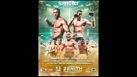 Kevin Lele Sadjo vs Durval Elias Palacio - Jun 13 2024 - Paris, France