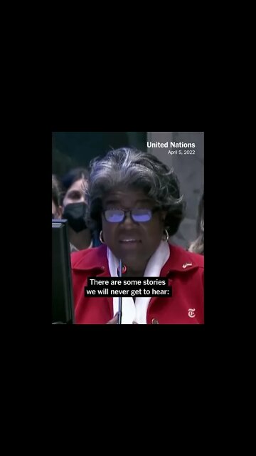 US Ambassador to the UN Linda Thomas-Greenfield on Russian troops and war crimes in Ukraine