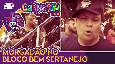 #Carnapan invade o bloco do Michel Teló em SP