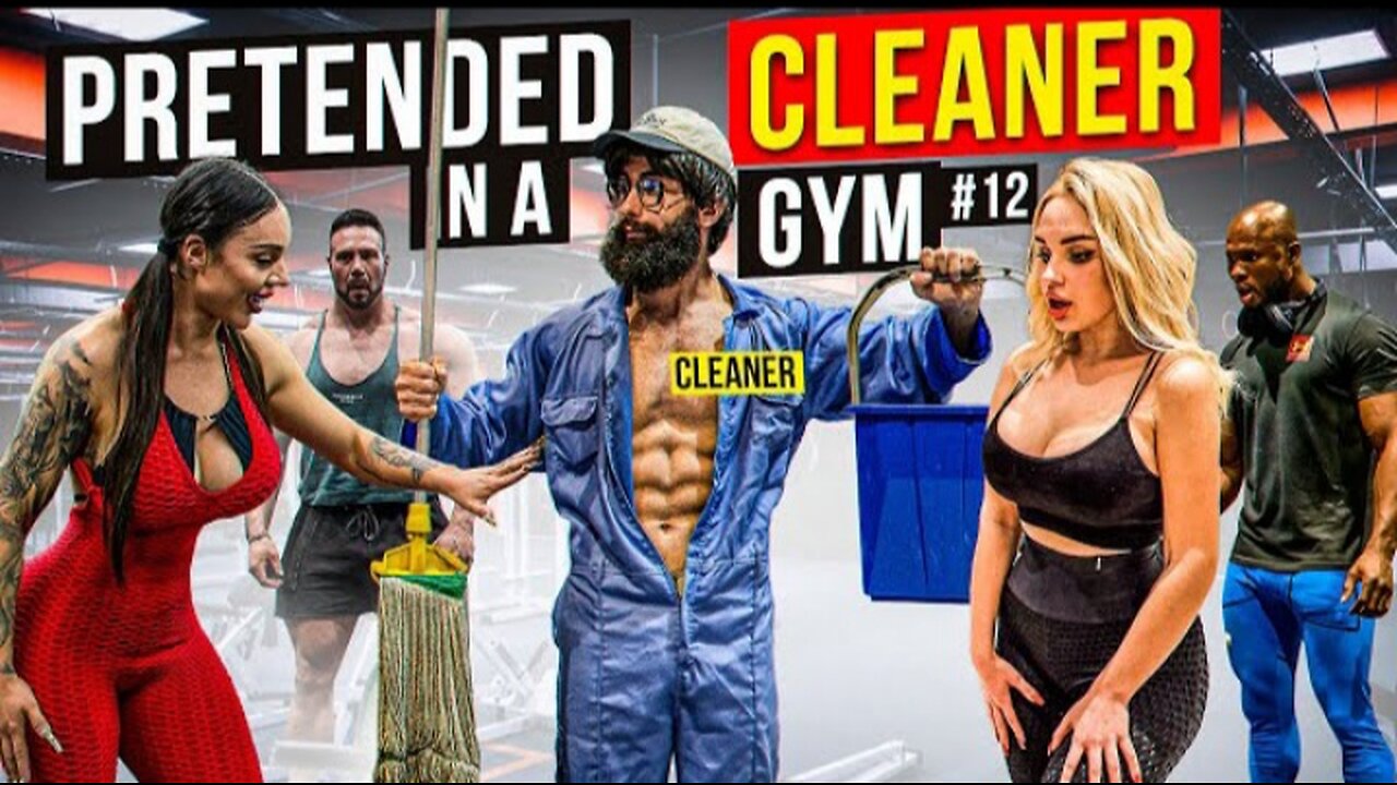 Elite Powerlifter Pretended to be a CLEANER | Anatoly GYM PRANK