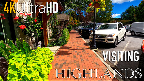 Highlands - 4K Ultra HD - North Carolina - Ultimate Relaxation - Peaceful Walk - Travel