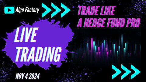 Nov 4 Live Trading / Public Live Lab ASK QUESTIONS! Bitcoin, Forex, Stocks