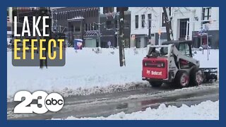 Massive lake effect snowstorm barrels over Buffalo