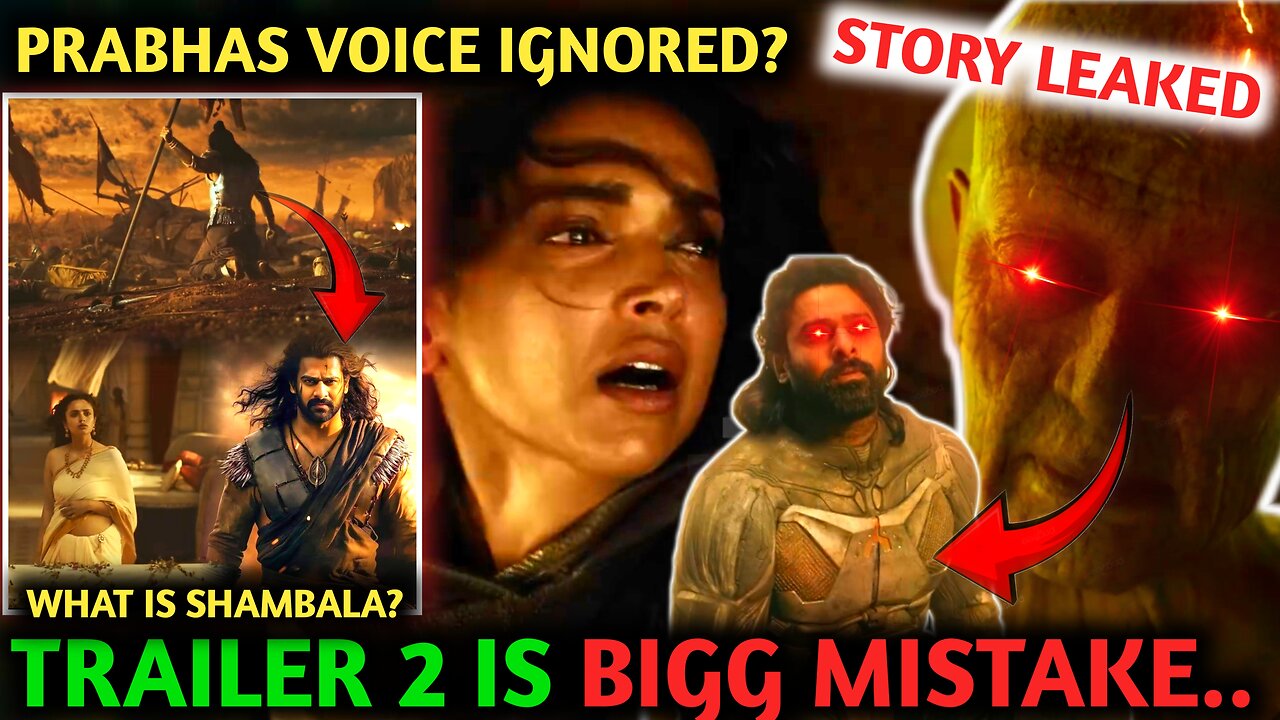 BIGGEST MISTAKE OF KALKI 2898AD🥵: KALKI 2898AD TRAILER 2 REVIEW AND BREAKDOWN #kalki #hiddengem