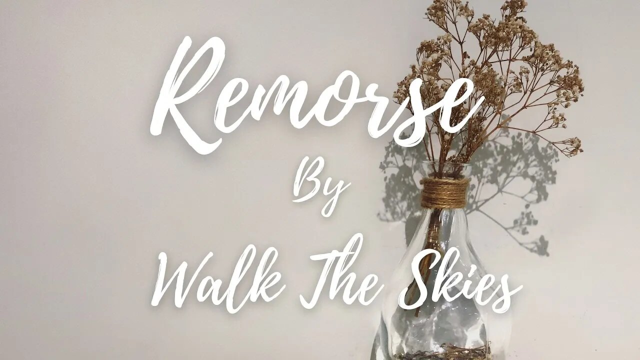 Remorse By Walk The Skies | Original Song | Sad but Slightly Happy