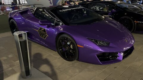 LAMBORGHINI HURACAN SITTING IN A VIOLA ALETHEIA #shmittysgarage