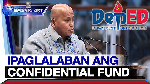 Sen. Bato dela Rosa, ipaglalaban ang confidential fund ng DepEd