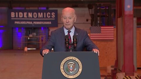 Joe Biden Starts Rambling About "Goin To The Gulf!": "You Ain't Seen Nothin' Yet!"