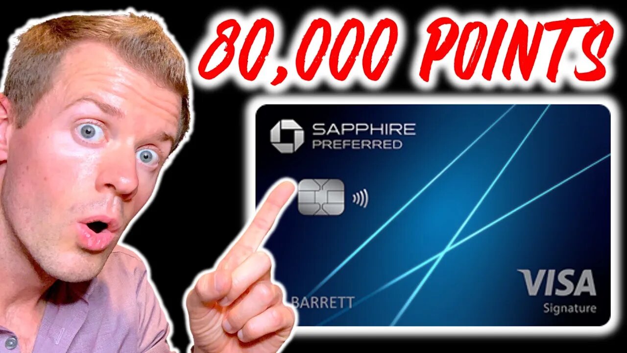 *LIMITED TIME* Chase Sapphire Preferred 80K BONUS! (PLUS How To Redeem Chase Points!)