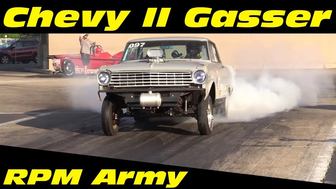 Chevy II Showed Up Wednesday Night Street Drags