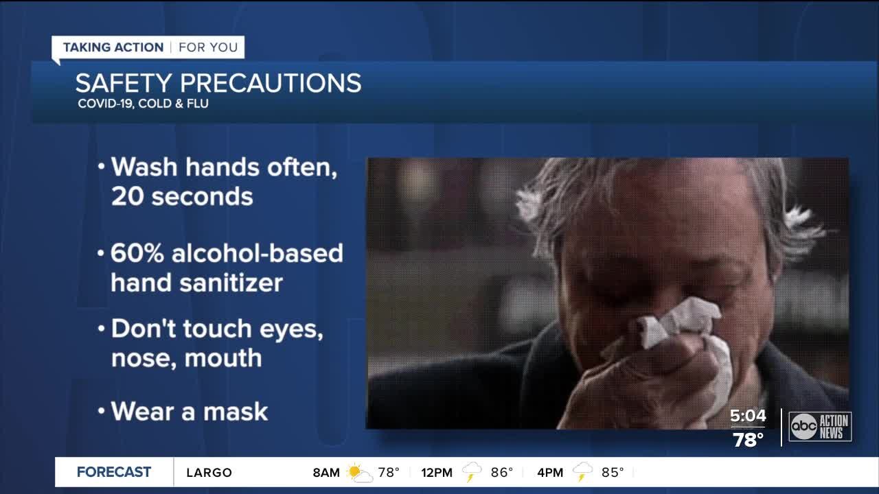 Health experts looking ahead to cold and flu season, want people to take precautions