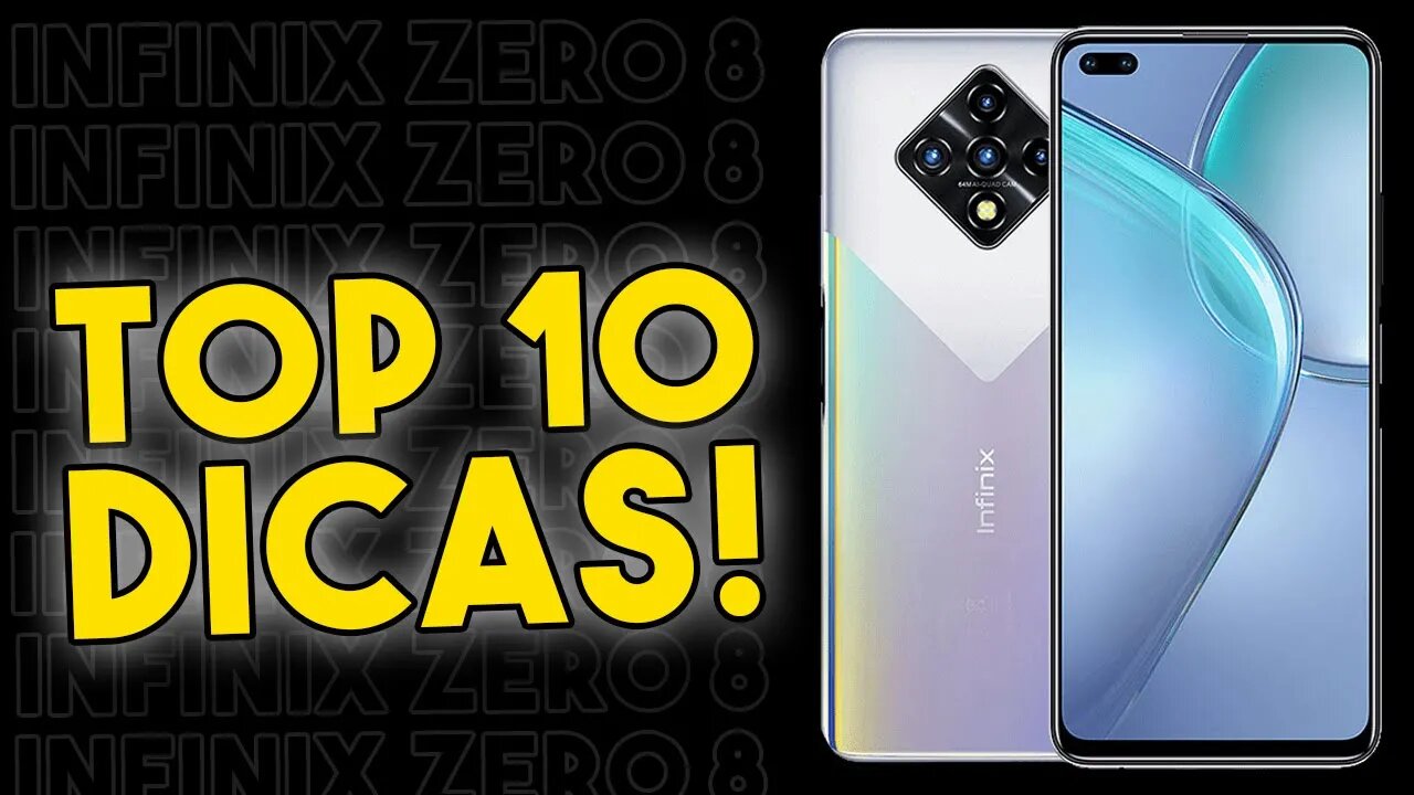 TOP 10 DICAS E TRUQUES para o Infinix Zero 8 que você PRECISA SABER!