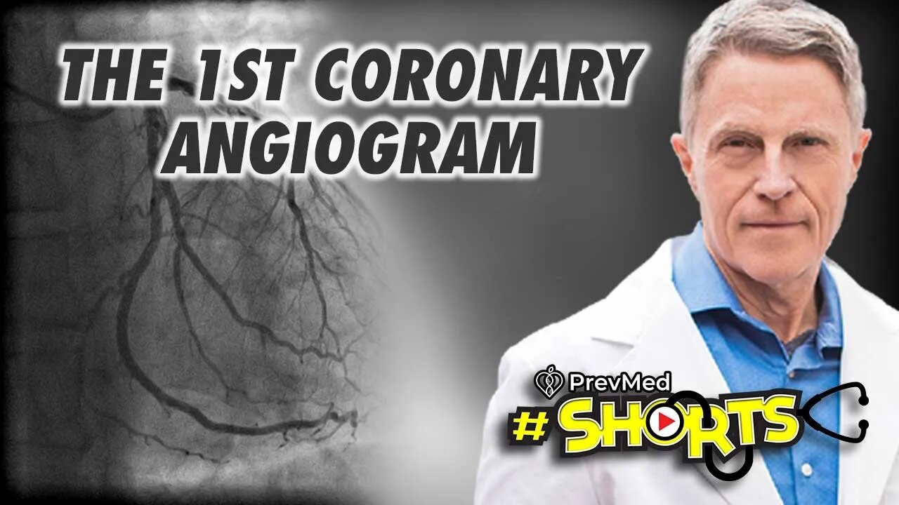 #SHORTS - The 1st Coronary Angiogram