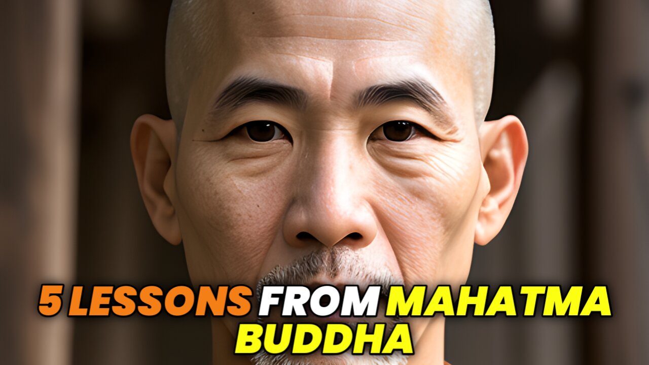 5 LESSONS FROM MAHATMA BUDDHA