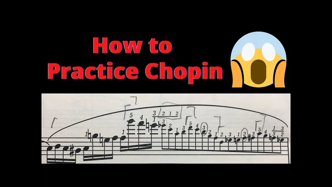 Playing Chopin Demystified | Ballade no. 1 | How to learn filigree passages