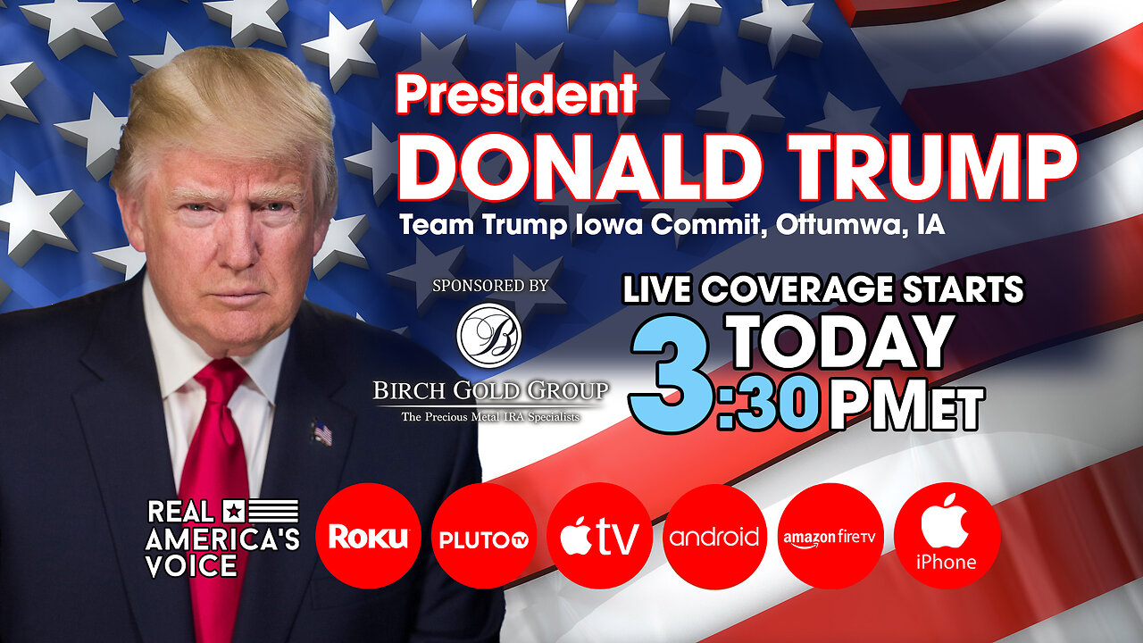 PRESIDENT TRUMP'S REMARKS FROM OTTUMWA, IOWA 10-1-23