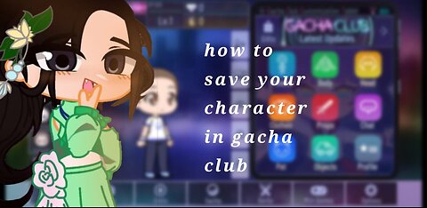 How to prevent your character from getting deleted in gacha club #cartoonmovies #cartoonenglish