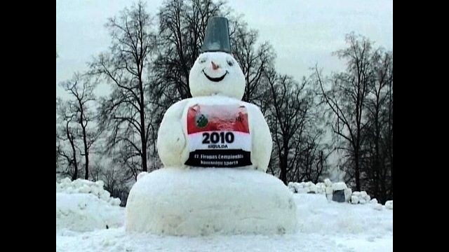 World's Biggest Snowman?