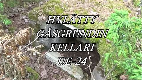 Hylätty Gåsgrundin kellari UE24