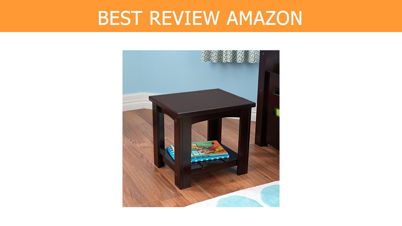 KidKraft Addison Toddler Table Espresso Review