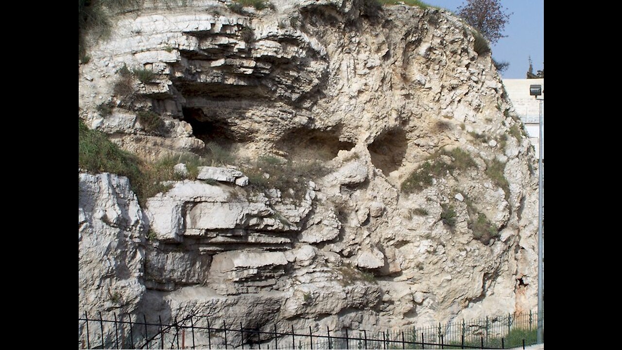 At the place of the Cross Golgotha-Calvary "the place called skull"