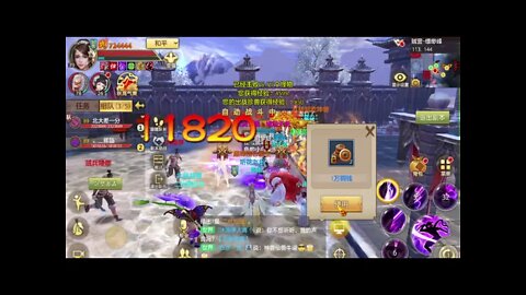 新天龍八部手游 online game 刷反咯!!! 燃炸吧Boss!