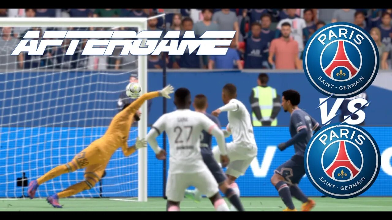 FIFA 22 | | AFTERGAME | PSG VS PSG | 3 - 3 | PLAYSTATION 5 GAMEPLAY | ONLINE / EN LINEA