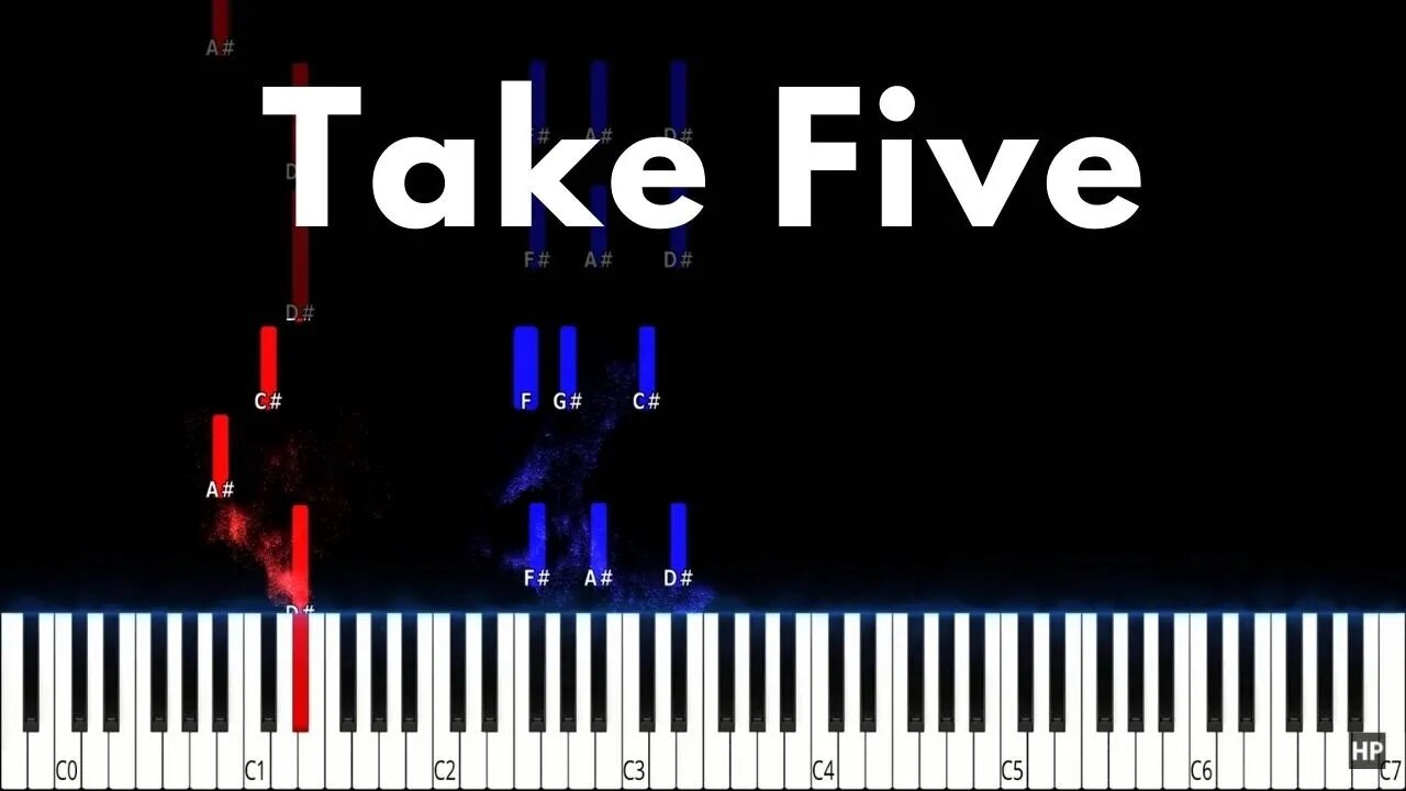 Take Five Terrence Shider Piano Solo Tutorial V2