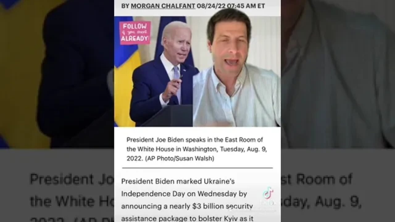 Biden Sends $3B More To Ukraine, How Much Does Ukraine Got on Joe? P1!