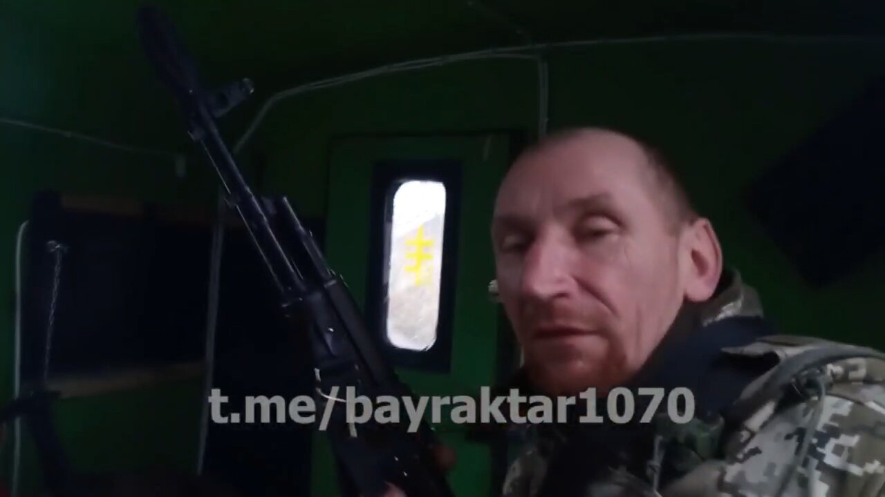 Wagner uploaded this video that came from a dead Ukrainian soldier heading to Bakhmut
