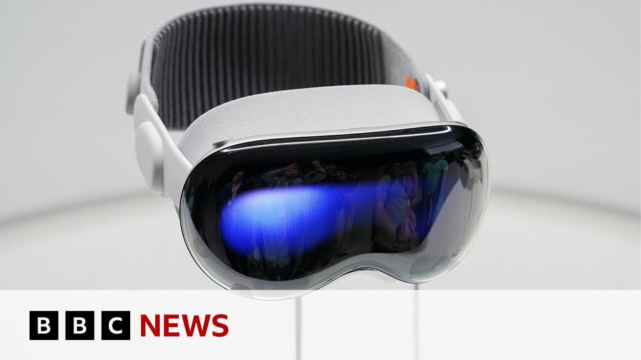 Apple's new augmented reality headset unveiled - BBC News