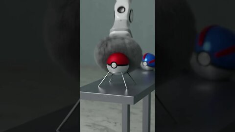 Pokebola Ultra Realista do Artista The Revival , link na descrição #shorts