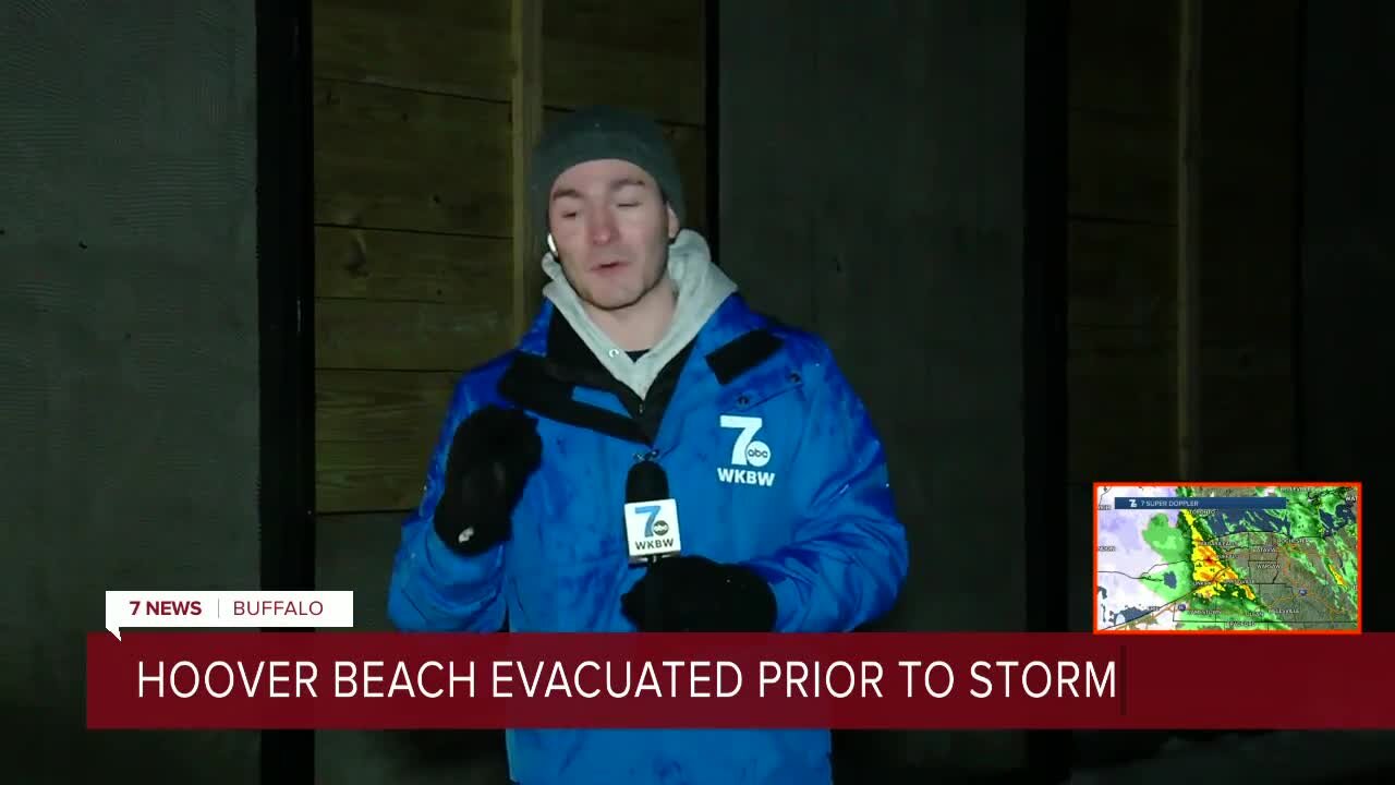 Hoover Beech evacuation before storm hits