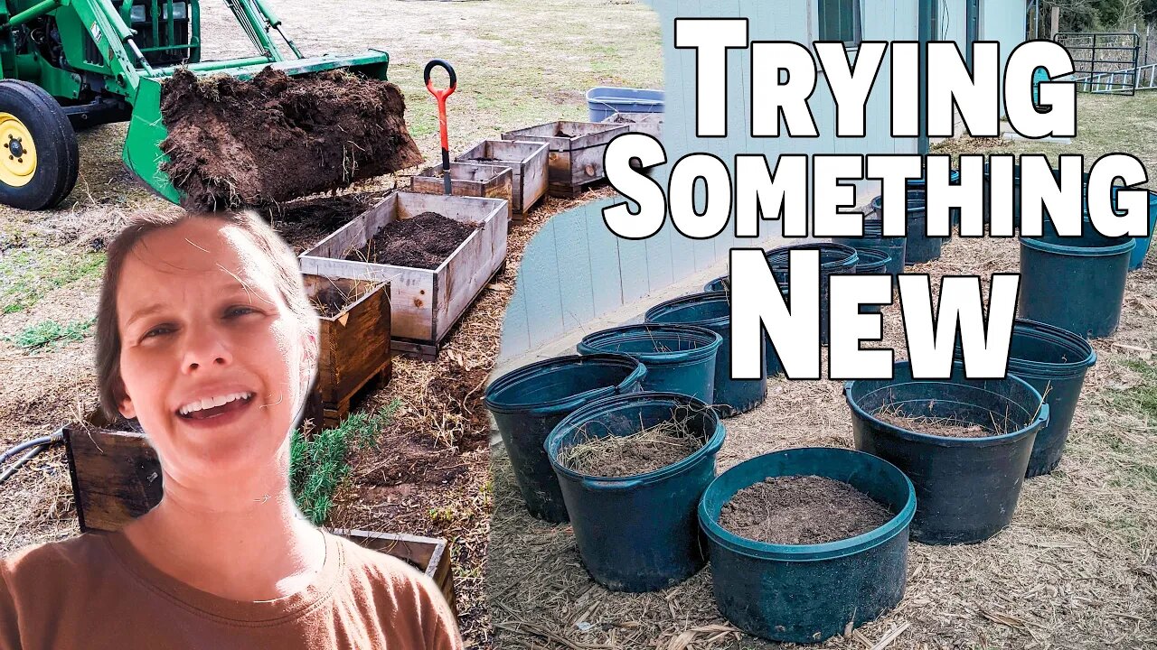 Trying Something New | New Gardening Method! | Mom Chat