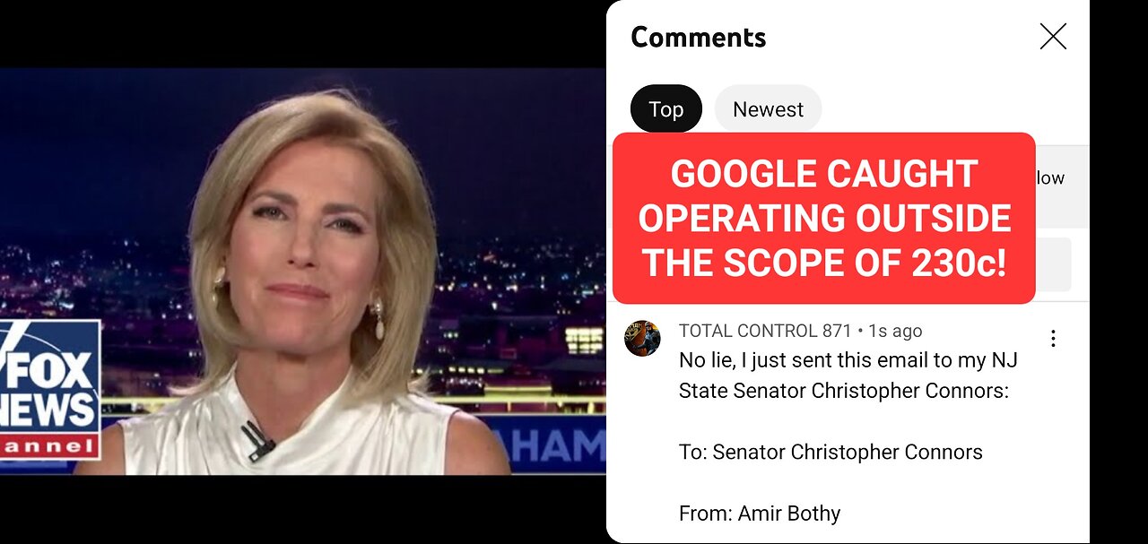 LATERAL CENSOR-LOG: GOOGLE CAUGHT OPERATING OUTSIDE THE PROTECTION OF SECTION 230c!